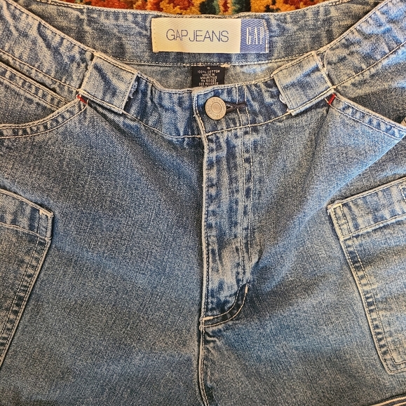 ☆Vintage GAP shorts w/ blue strips☆ - Picture 12 of 12